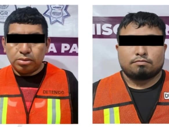 Detiene SSPC a 2 por presuntos delitos contra la salud