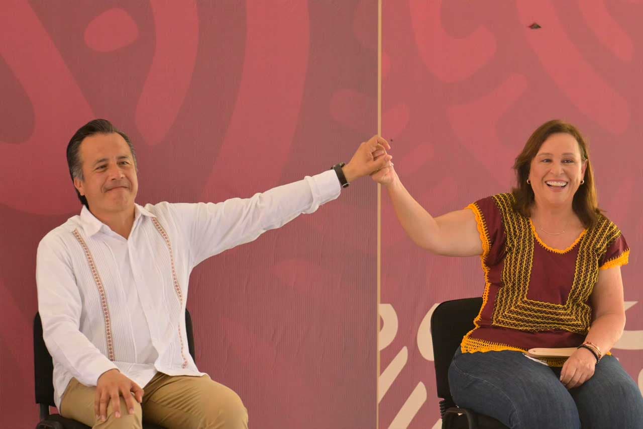 Se deslinda ex gobernador de descalificaciones de su padre a gobernadora Rocío Nahle