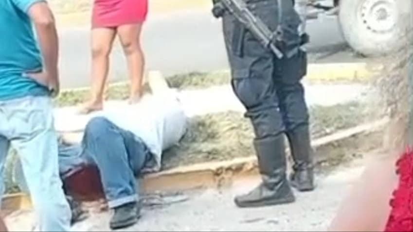 Balean a sujeto en Periférico de Villahermosa y pierde la vida después en el hospital