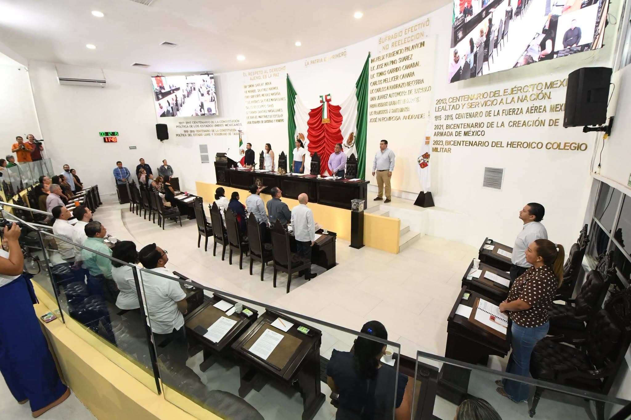 Congreso de Tabasco rinde homenaje póstumo a Cuauhtémoc Cárdenas