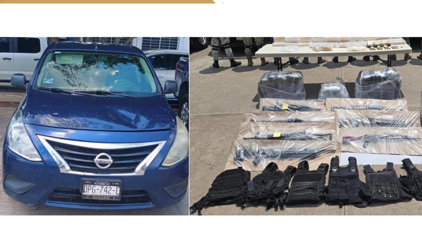 Aseguran vehículo abandonado con droga en Villahermosa