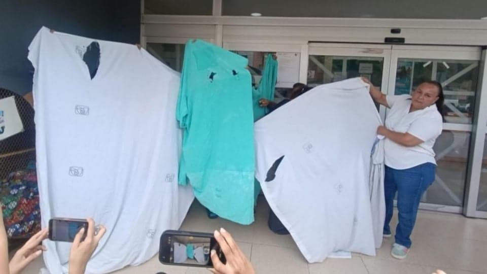 Batas podridas y falta de medicamentos denuncian en Torre Oncológica infantil de Veracruz