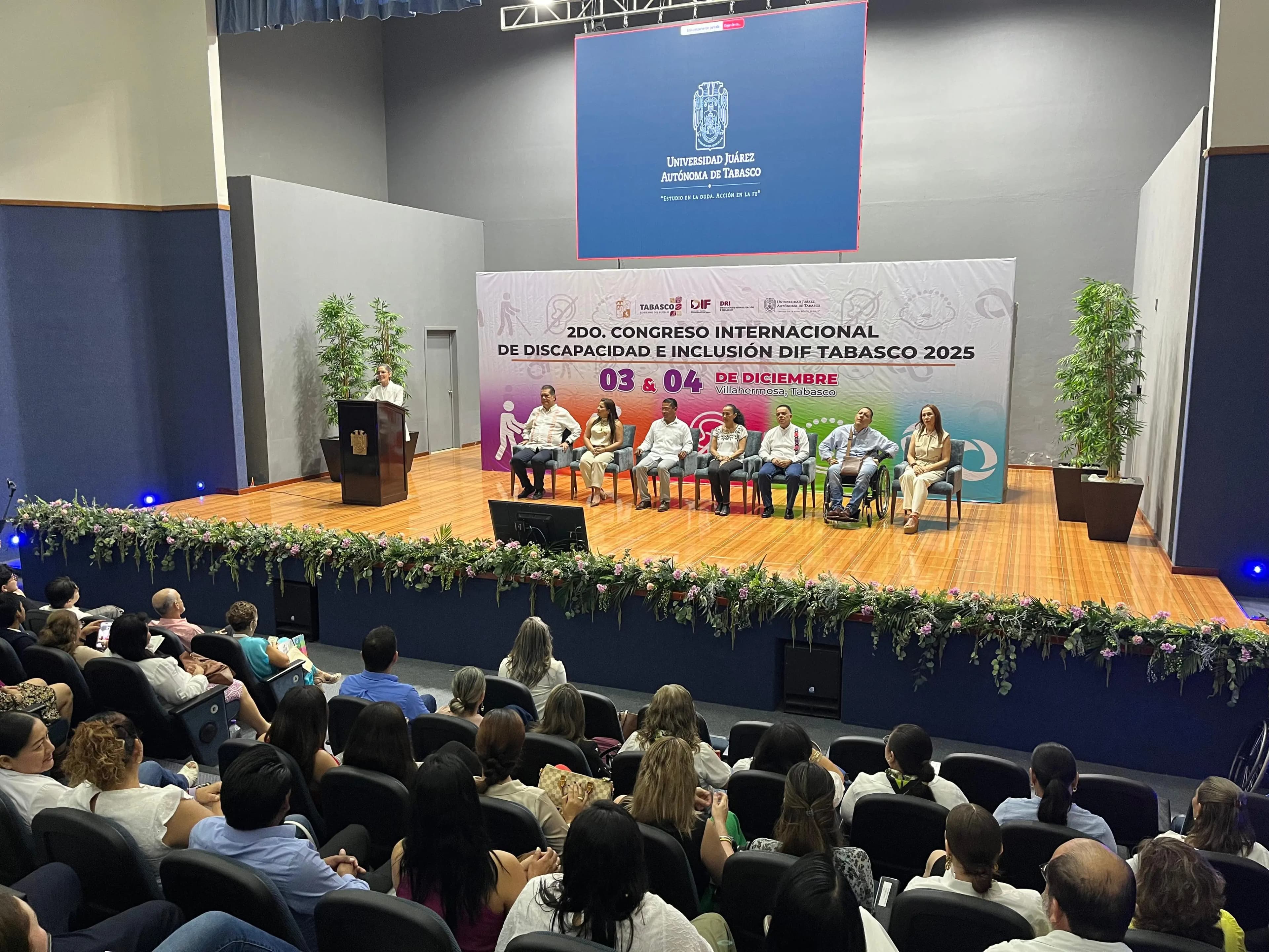 Realizan segundo Congreso Internacional de Discapacidad en Tabasco