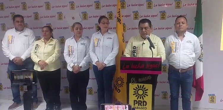 Denuncia PRD gasto "inflado" en obras, 12 millones por kilómetro en vía corta a Cunduacán