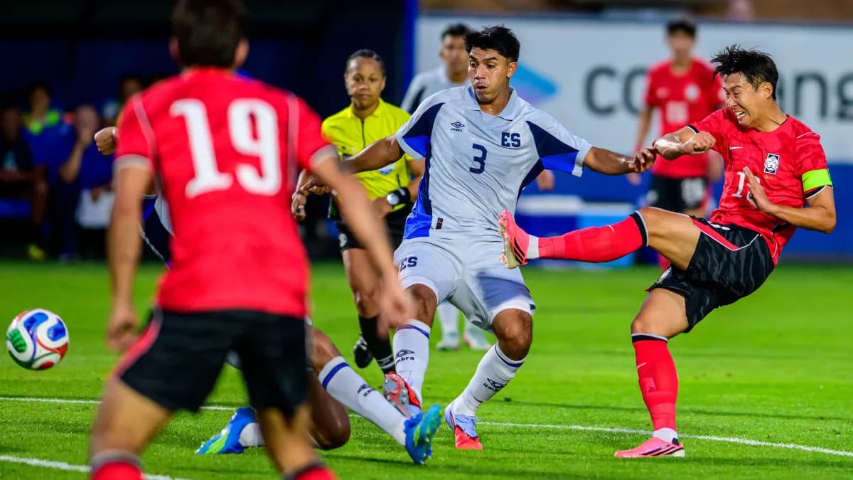 Corea del Sur vence a El Salvador en su último amistoso