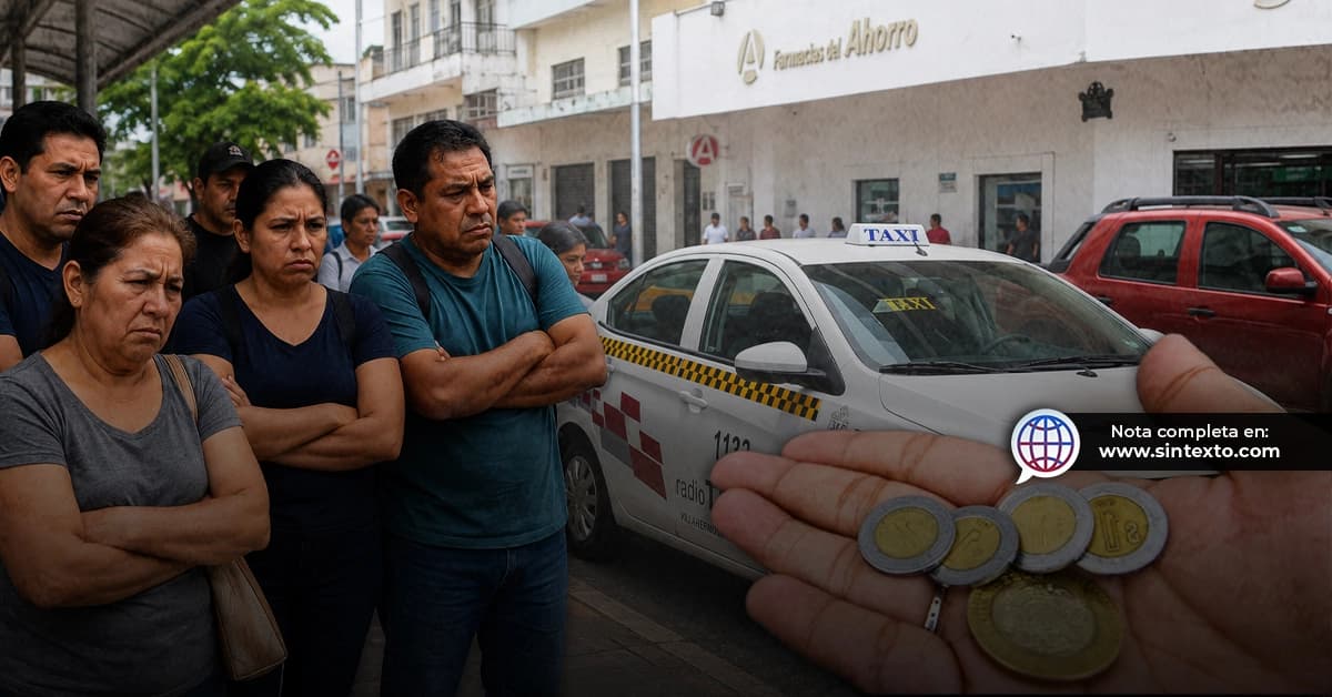 Ajustan tarifas del transporte en Tabasco por inflación