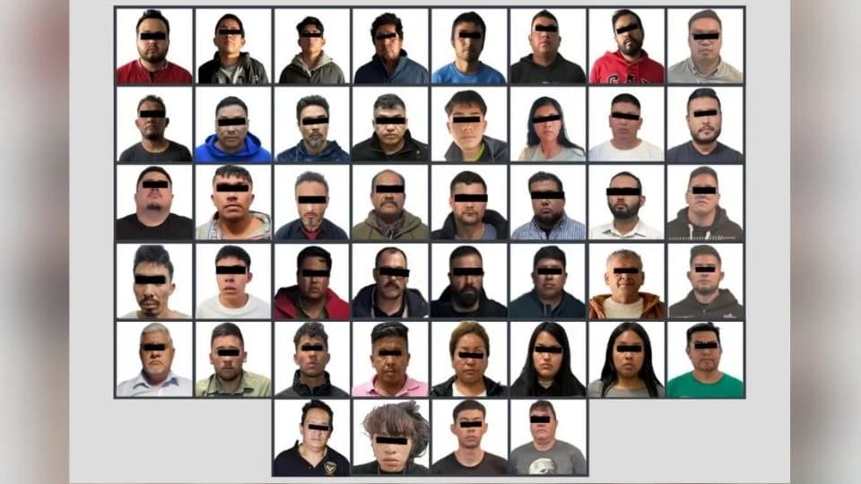 Detienen a 44 falsos judiciales en Estado de México