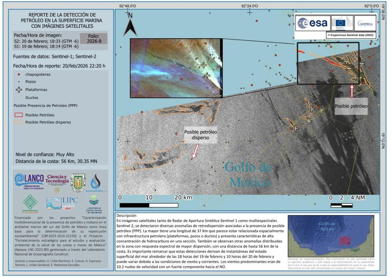 Analizan riesgos por derrame de hidrocarburo en costa sur de Veracruz