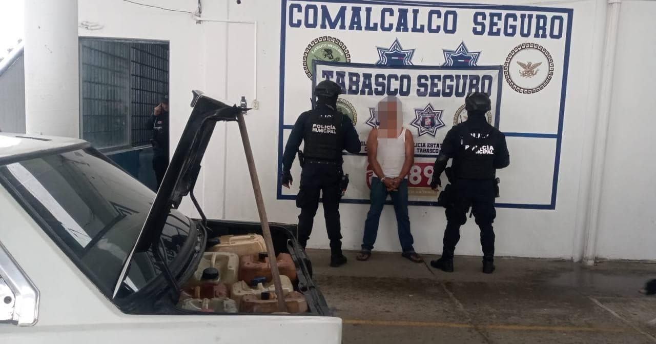 Cae asesino de policía en Comalcalco