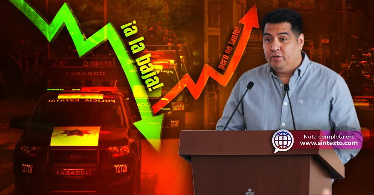 Bajan homicidios, sube robo de vehículos en Tabasco