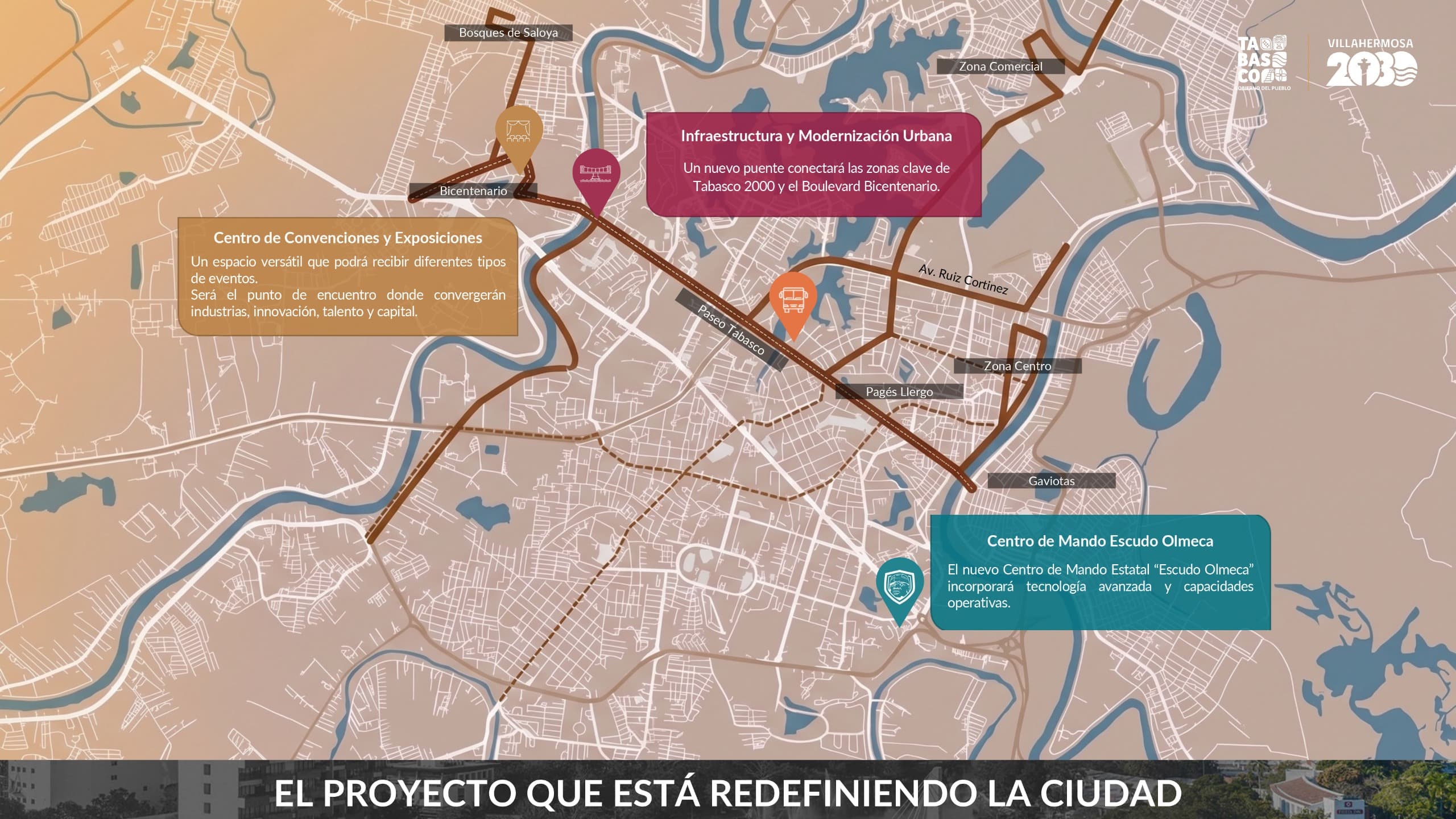 Villahermosa 2030 respuesta a letargo de 35 años defiende May