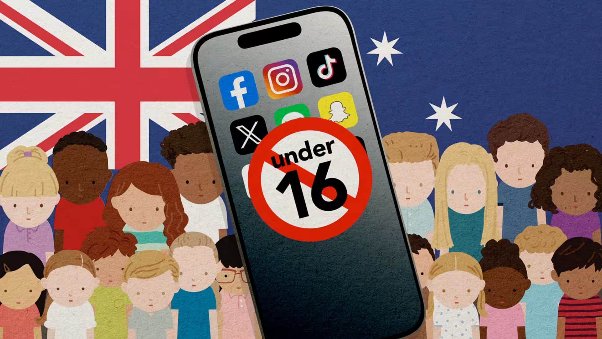 Inicia prohibición de redes sociales a menores de 16 en Australia