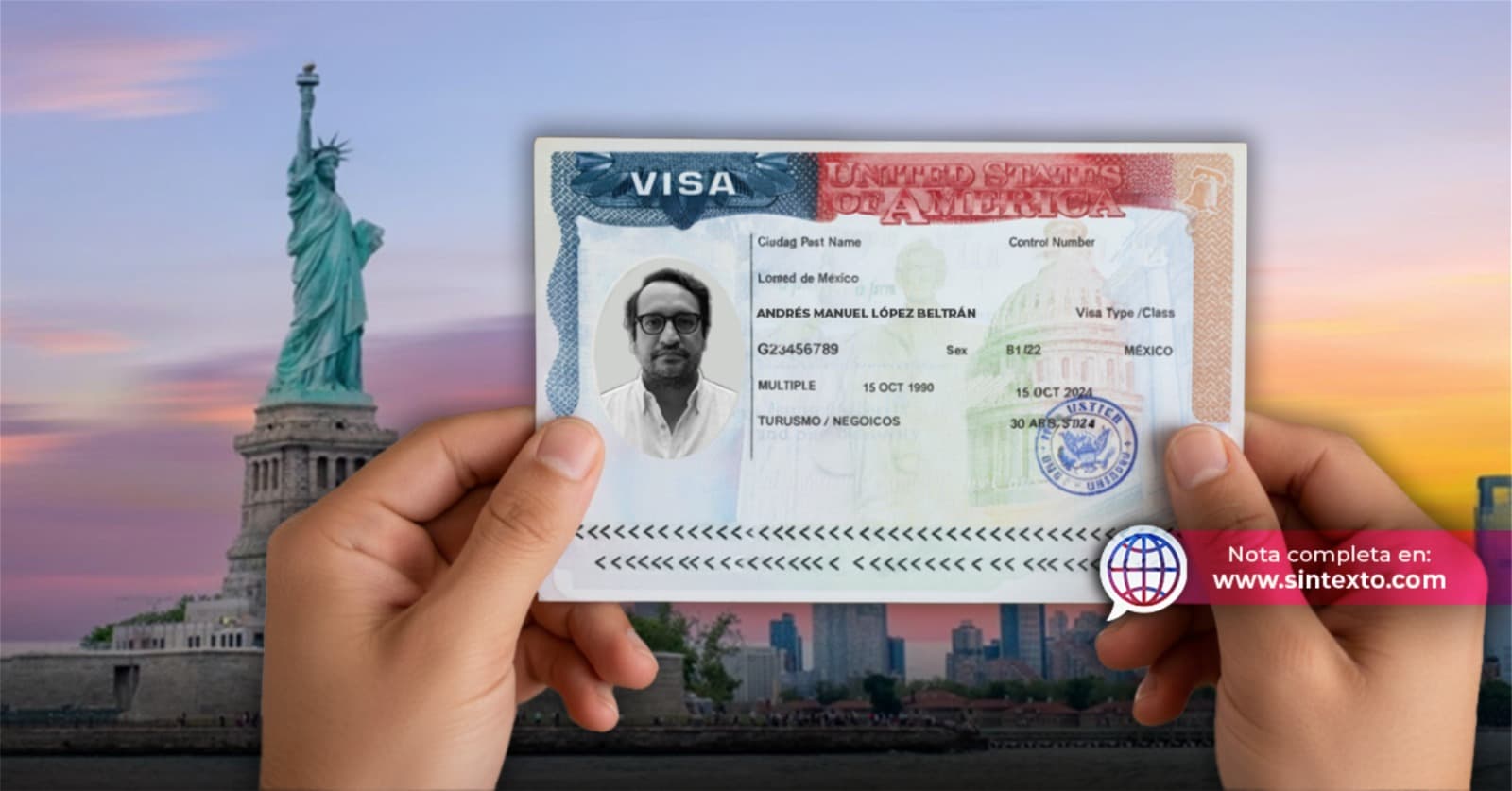 Visa es privilegio, no derecho, recuerda EU a morenistas