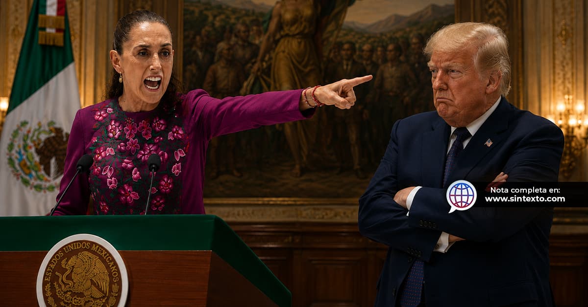 Abre Sheinbaum por morenistas acusación frontal contra EU