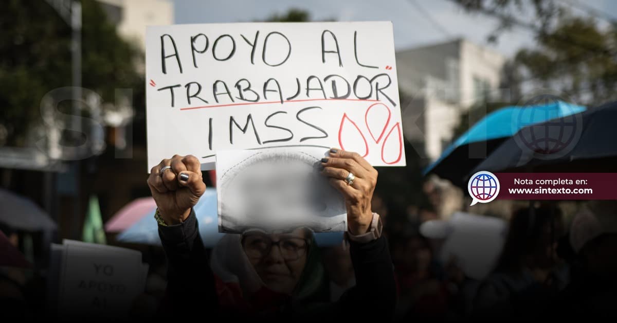 Trabajadores del IMSS alistan nuevas protestas tras rechazar aumento del 8%