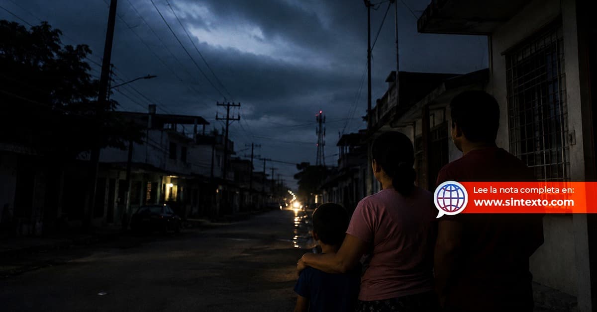 Apagón masivo afectó a 180 mil familias tabasqueñas